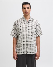 Jack & Jones - Blacliff Dobby Short Sleeve Shirt