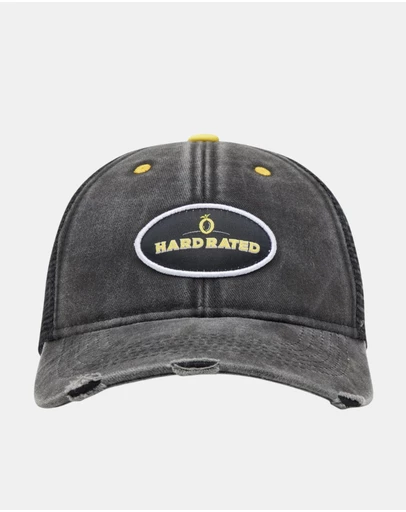 Hard Rated - Distressed Trucker Hat