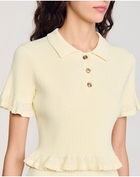 Sandro - Orange Sweater