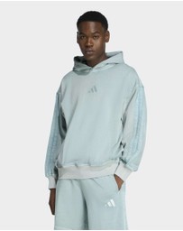 adidas Sportswear - ALL SZN French Terry Washed Hoodie Mens