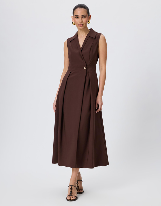 Tussah - Julia Wrap Tailored Midi Dress