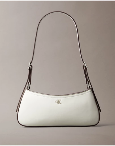 Calvin Klein - Monogram Logo Hardware Shoulder Bag