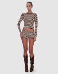 Thrills - Walker Knit Long Sleeve Top