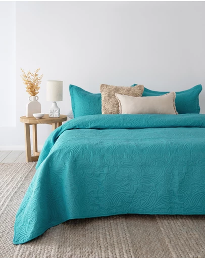 Bambury - Paisley Coverlet Set