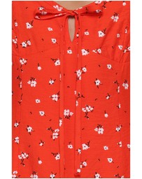 Petal & Pup - Lacey Mini Dress - Red Floral