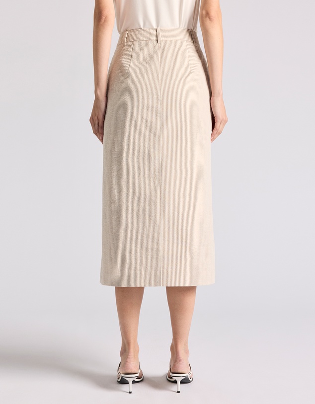 David Lawrence - Alberta Seersucker Skirt