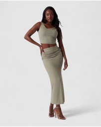 GUESS - Aimee Jewel Drap Skirt