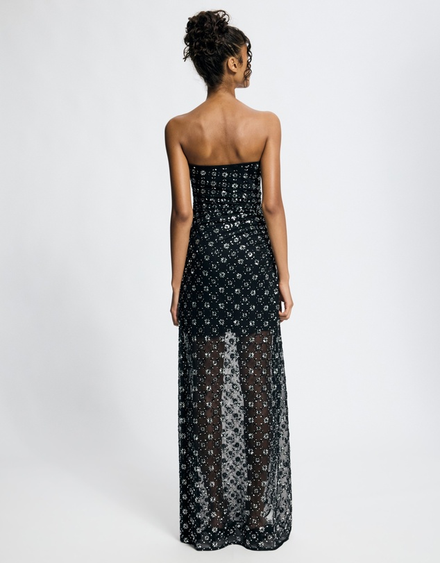 Revibe - Repaired Lover Isadora Strapless Maxi Dress - AU 10