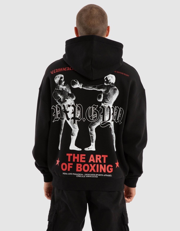 Nena & Pasadena - Prone Box Fit Hoodie