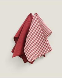 Carlotta + Gee - 100% Linen Tea Towel Set