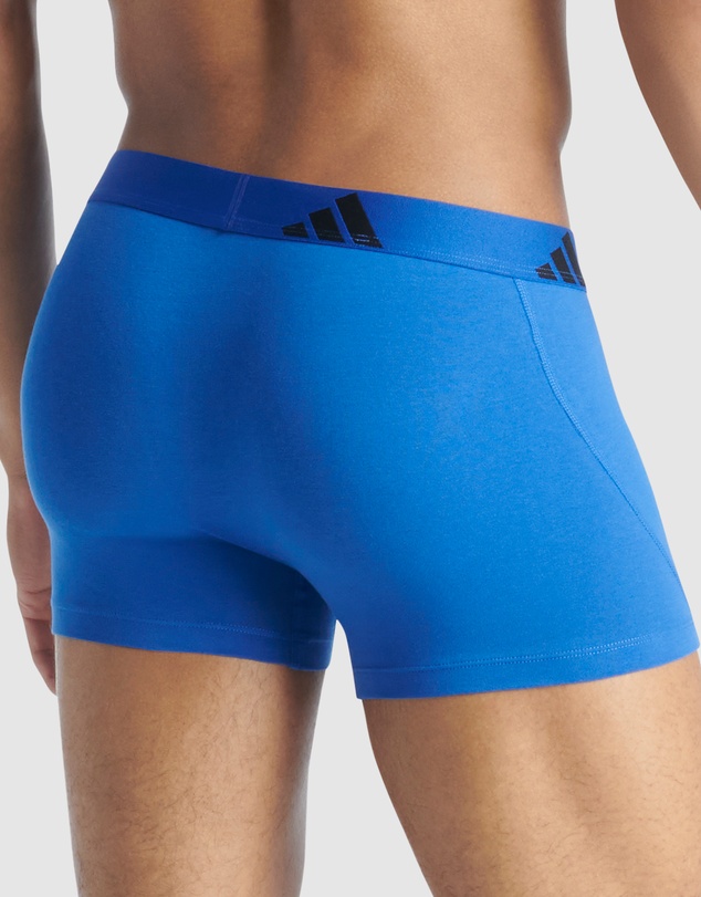 adidas Sportswear - 3 Pack Active Flex Cotton Trunk Underwear