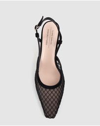 Edward Meller - DELILAH75 Mesh Slingback Pump