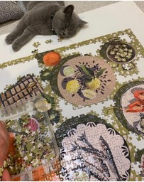 Journey Of Something - 1000 Piece Puzzle - Table By The Sea