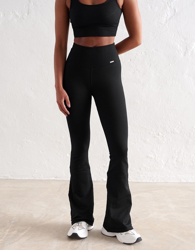 Aim'n - Ribbed Seamless Petite Flare Tights