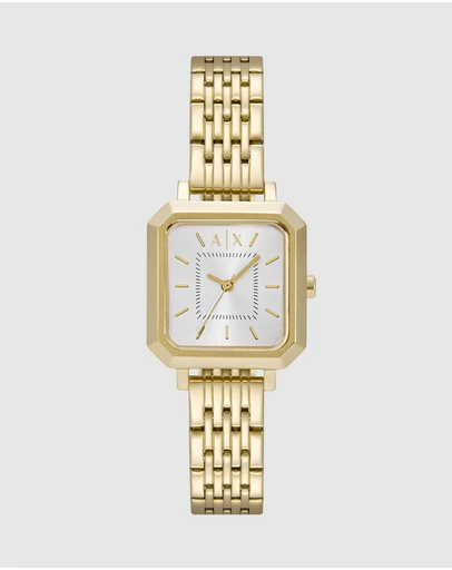 Armani Exchange - Gold Tone Analogue Watch