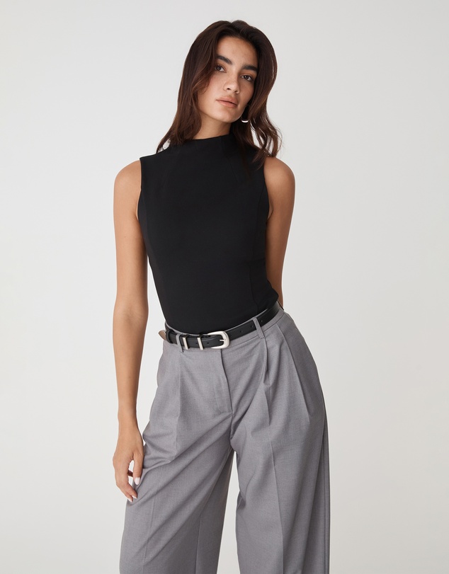 Forcast - Finnley Structured Ponte Top