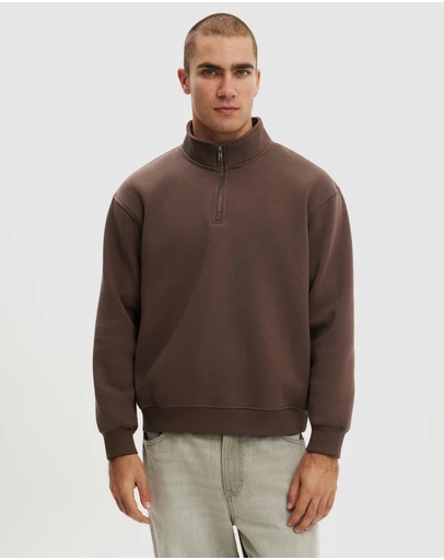Cotton On - 1/4 Zip Fleece