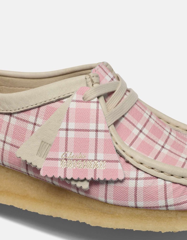 Clarks Originals - Wallabee (W) Pink Check