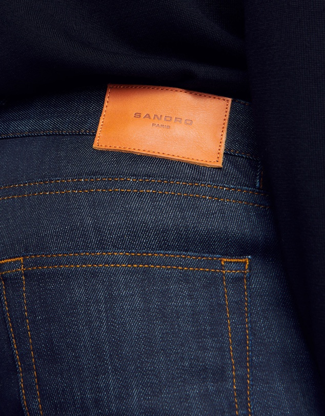 Sandro - Slim Raw Jeans