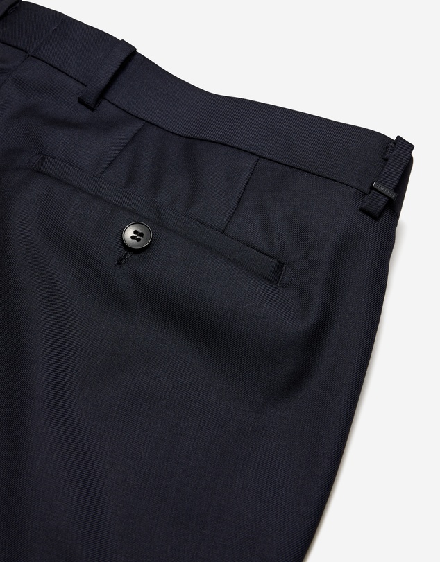 Calibre - Extra Slim Wool Twill Pants Navy Dark