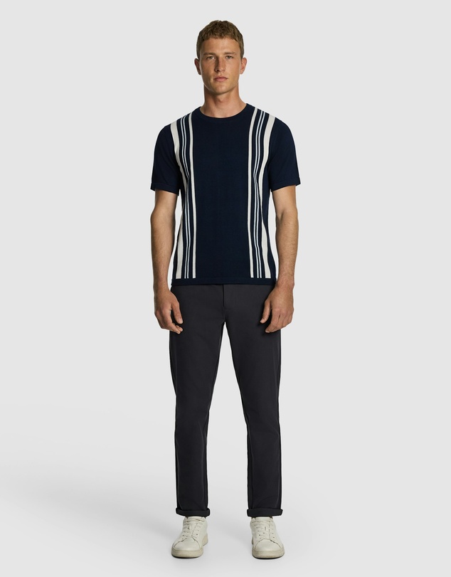 yd. - Strider Stripe Knitted Tee