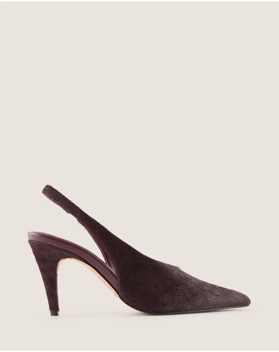 Shelly Shen - Twyla High Heels Burgundy