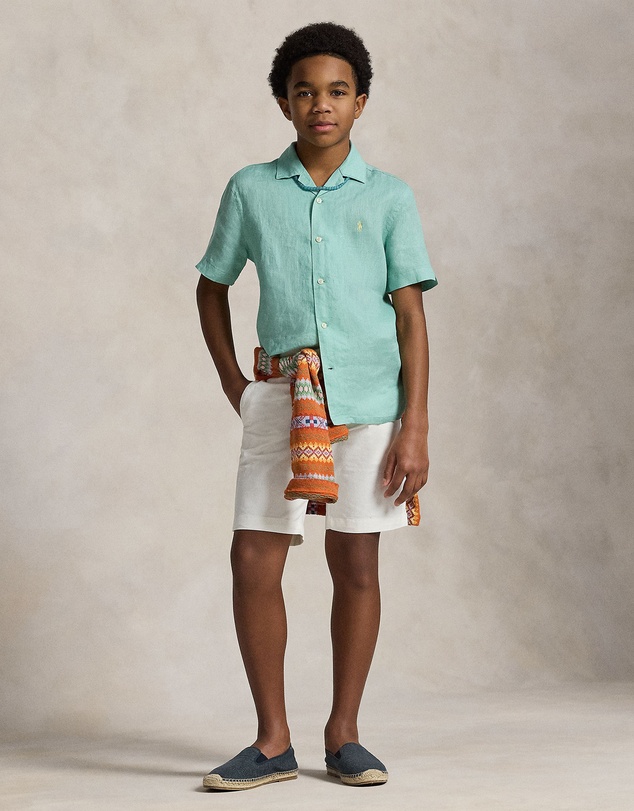 Polo Ralph Lauren - Linen Camp Shirt - Teens