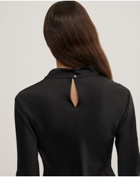 Witchery - Long Sleeve Asymmetric Tunic Top