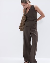 UNISON - Aus Cotton One Shoulder Top