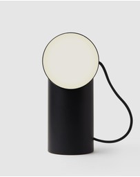 Lexon - Lexon Orbe Portable Led Lamp With Moving Head - Black