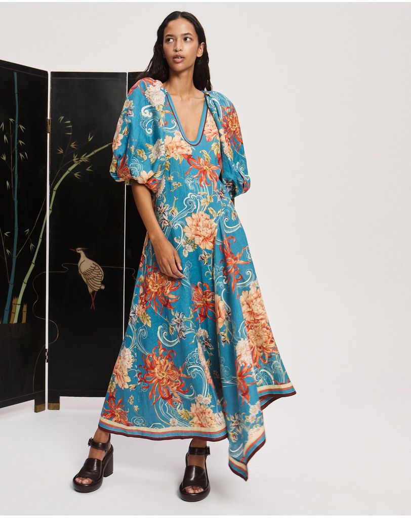 knee length dresses for ladies ANOUK TANK MIDI DRESS