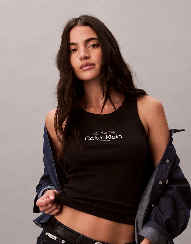 Calvin Klein Jeans - Classic NYC Logo Tank Top