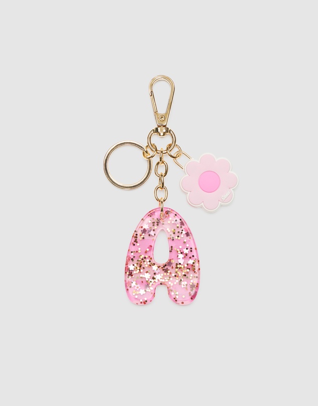 Seed Heritage - Pink Stripe Initial Keyring