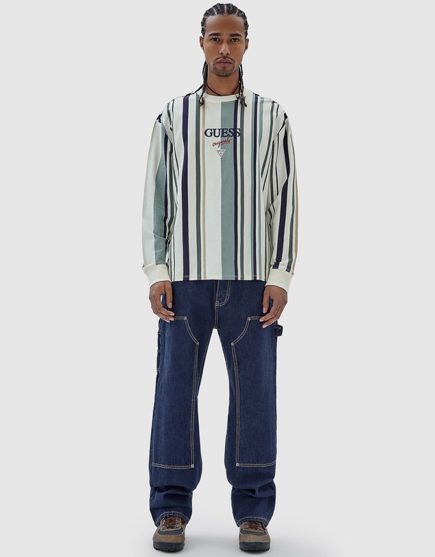 GUESS Originals - GUESS Originals Jan Stripe Long Sleeve Tee
