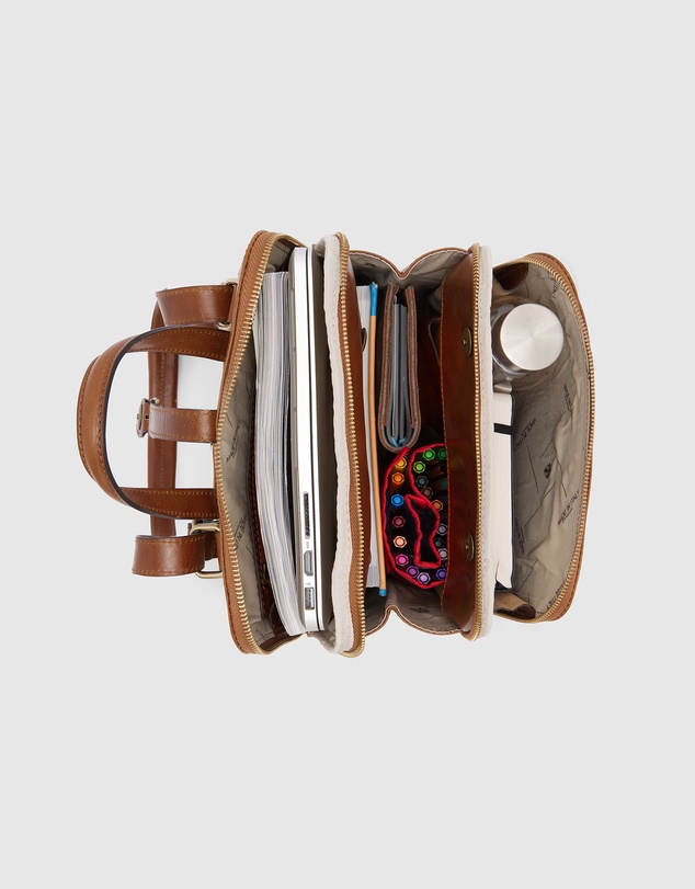 Florence - The Emma Tan 3-in-1 Convertible Backpack