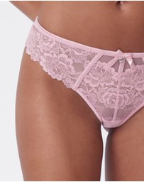 Bras N Things - Bethany Brazilian Knicker - Light Pink
