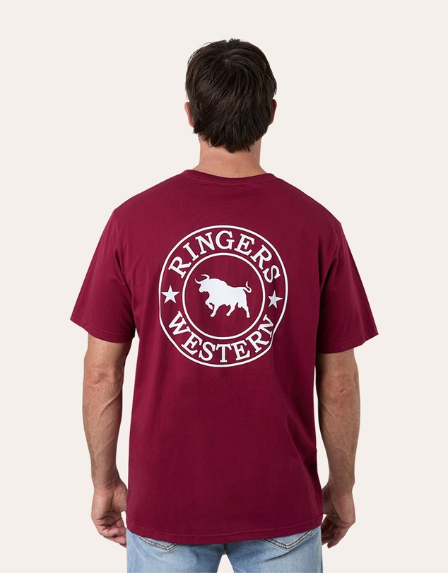 Ringers Western - Signature Bull Mens Loose T-Shirt