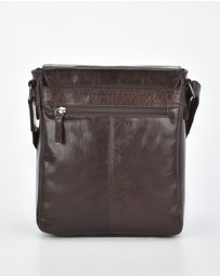 Cobb & Co - Kooyong Jr. RFID Leather Satchel