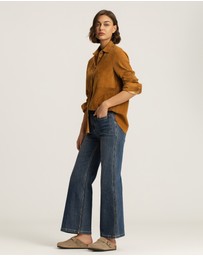 IDA+S - Elara Lambskin Suede Shacket
