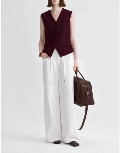 Glamorous - Vintage old money style tweed vest
