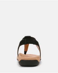 Vionic - Brea Slingback Sandal - Black Nubuck