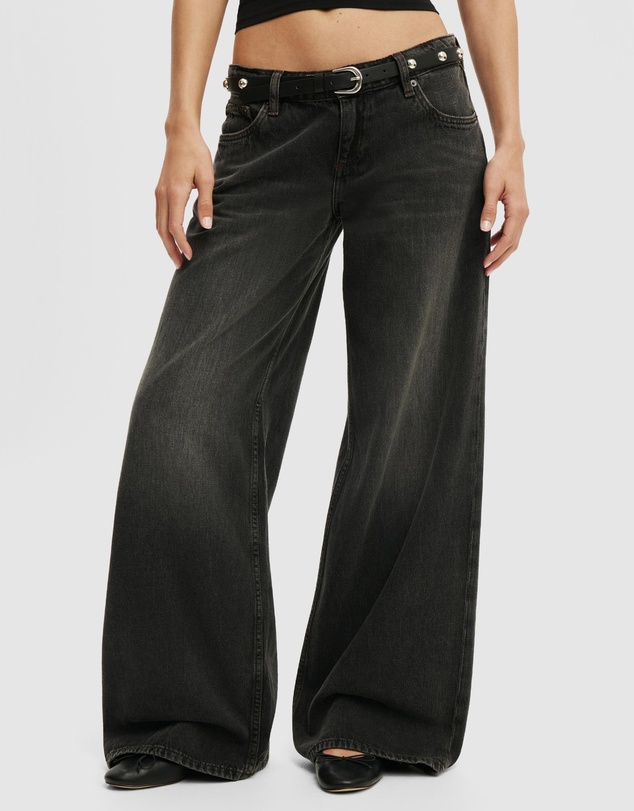 Cotton On - Low Rise Wide Jeans