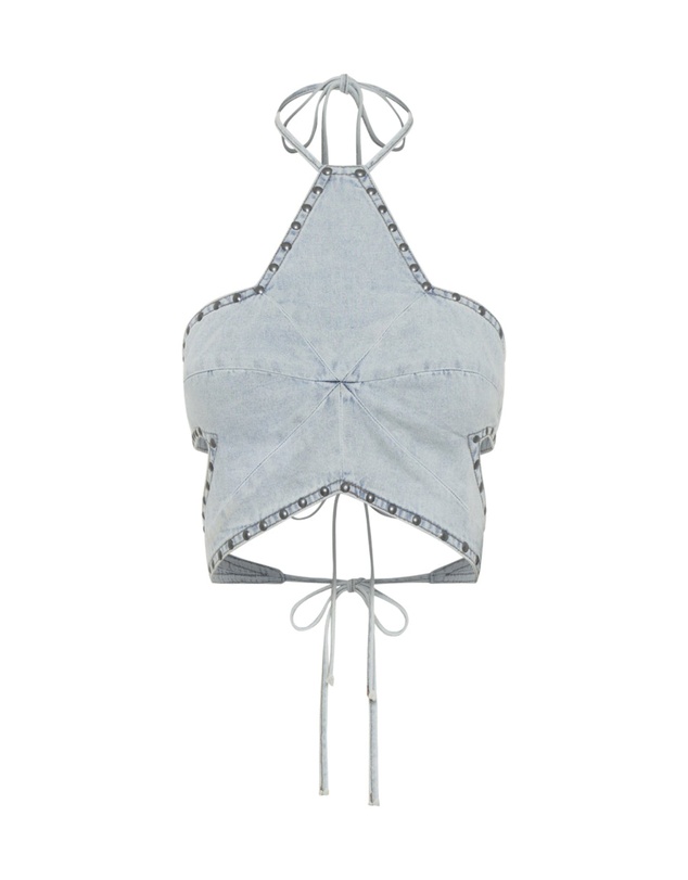ONE TEASPOON - Diamonde Star Denim Top