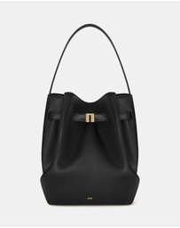 JW PEI - Clara Lock Accent Bucket Shoulder Bag