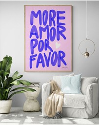 Inka Arthouse - More Amor Por Favor Art Print