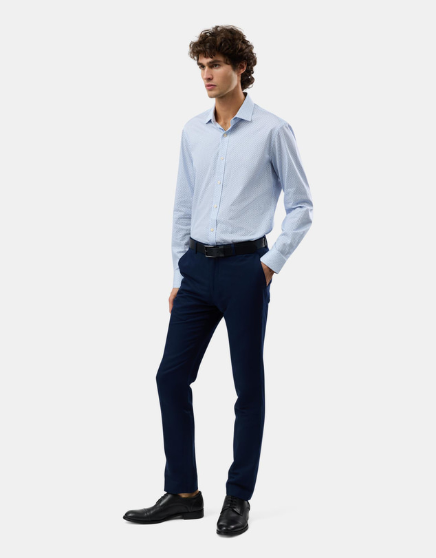 Brooksfield - Premium Print Shirt