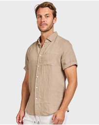 Academy Brand - Hampton Linen S/S Shirt