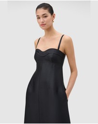 Oroton - Sculptured Bodice Dress