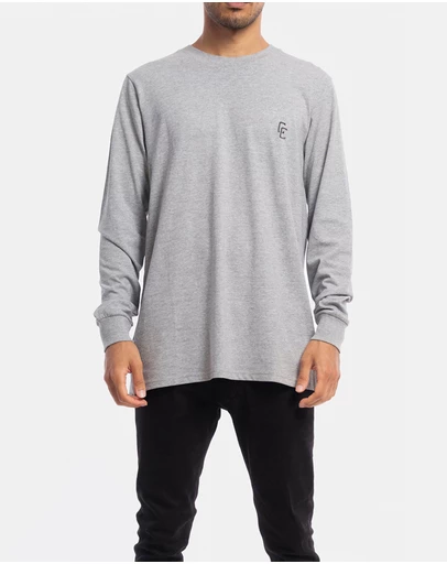 Counter Culture - Cypher Embroidery Long Sleeve Tee