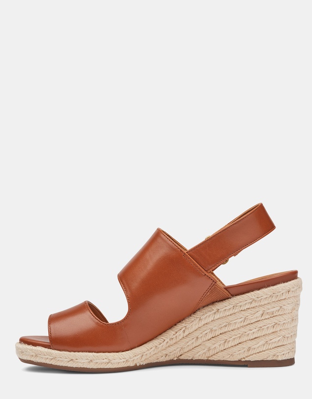 Vionic - Brooke Wedge - Cognac